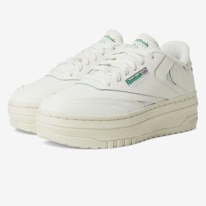 Reebok Women's Club C Extra White Platform Sneakers
